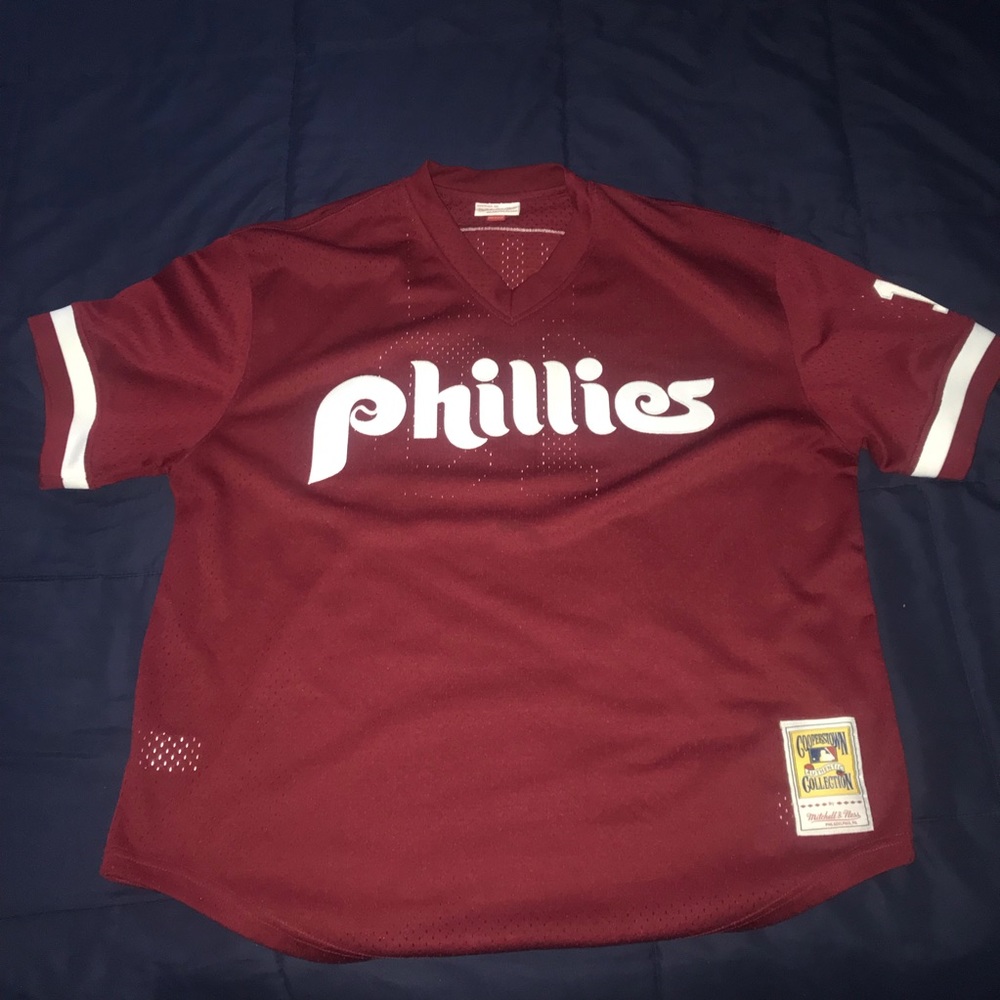 Mitchell & Ness Phillies baseball jersey